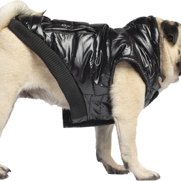 CANADA POOCH LTD (NWT) BLACK SHINY PUFFER VESTSize 20 (50 CM) 33-40LB (15-18 KG) - Picture 5 of 7